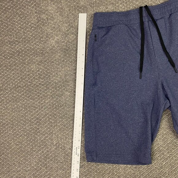 Public Rec Shorts Men's 32T Blue Heather All Day Every Day Gym Running 32 Tall T - Picture 13 of 15